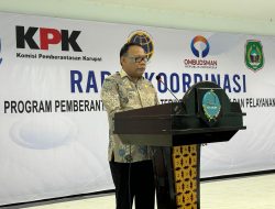 Sekprov Samsuddin Buka Rakor Program Pemberantasan Korupsi KPK Di Ternate