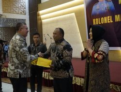 Wakili Plt Gubernur, Sahli Ekeubang Hadiri Pisah Sambut Danlanal Ternate