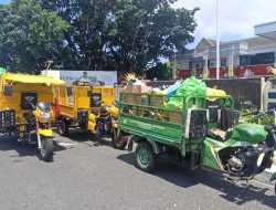 Puluhan Armada Sampah Parkir Di Kantor Walikota, Ini Penjelasan Sekot Ternate