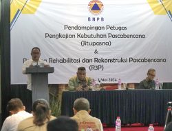 Sekda Maluku Utara Hadiri Kegiatan Pelatihan Jitupasna Dan R3P BNPB