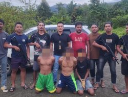 Tim Resmob Wato Wato Polres Haltim Berhasil Ringkus 4 Tahan Yang Kabur