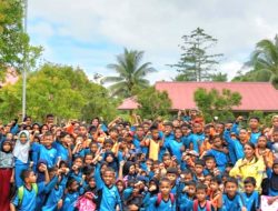 PT NHM Gelar Sosialisasi Ke Sekolah Dasar di Halut Terkait PHBS dan Mitigasi Bencana