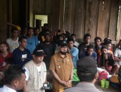 Bupati James: Pemda Halbar Terus Beri Pelayanan Untuk Pengungsi Erupsi Gunung Api Ibu