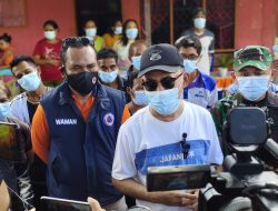 Berstatus Siaga, Bupati James Imbau Warga Sekitar Lereng Gunung Ibu Selalu Waspada