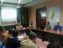 Pemda Halbar Gelar Pertemuan Bahas Penanganan Erupsi Gunung Ibu