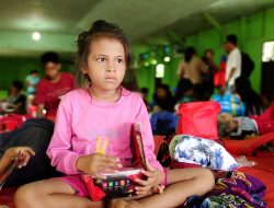 Data Sementara Pengunsi Erupsi Gunung Api Ibu Capai 400 Jiwa