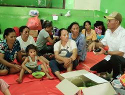 Peduli, Wabup Halbar Kunjungi Korban Bencana Alam Erupsi Gunung Ibu