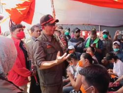 Kunjungi Lokasi Pengungsian, Kepala BNPB Minta Masyarakat Bersabar  Kembali Ke Rumah Status Gunung Masih Level Awas