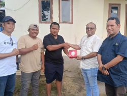 Telkomsel Berikan Bantuan Modem Orbit Kepada Wartawan Liputan Erupsi Gunung Ibu