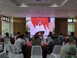 Plh Sekda Malut Hadiri Rakor Pengendalian Inflasi Bersama Presiden Jokowi
