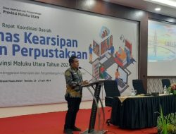 Plh Sekprov Buka Rakorda Kearsipan dan Perpustakaan se-Maluku Utara
