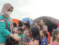 Laksanakan Trauma Healing, Fenny Kiat: Kita Lakukan Pemulihan Trauma Untuk Anak