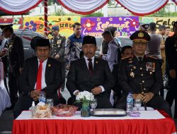 Sekprov Maluku Utara Hadiri Upacara dan Syukuran HUT Bhayangkara ke- 78