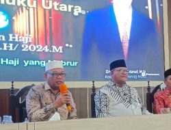 Gubernur Sambut Kedatangan Jemaah Haji Halmahera Selatan