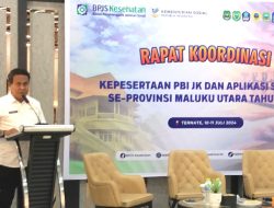 Buka Rakor PBI-JK dan Aplikasi SIKS-NG Provinsi Malut, Plh Sekprov Ajak Kolaborasi dan Sinergi Semua Pihak