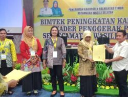 Buka Kegiatan Bimtek, Ini Pesan Wakil Bupati Anjas Taher Kepada Tim Penggerak PKK se-Kecamatan Wasile Selatan