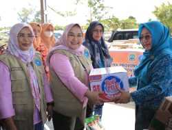 Bantuan Sosial Untuk Warga Korban Bencana Banjir di Halteng