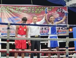 Tampil Perdana, Petinju Putra Halbar lolos semifinal