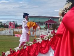 Cerita Pembawa Baki Bendera HUT RI Ke-79 di Kabupaten Pulau Morotai Ditafiantika