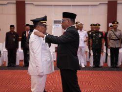 Dilantik Pj Gubernur, Bahri Sudirman Resmi Emban Amanah Sebagai Pj Bupati Halteng