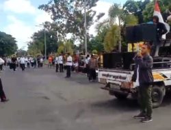 Gelar Aksi, ASN Pemda Halut Minta Polda Malut Sampaikan Secara Terbuka Penyelesaian Perselisihan Bupati dan GMKI