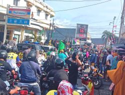 Bawa Rekom Partai, Ribuan Warga Ternate Sambut Kedatangam Syahril Abdurrajak-Makmur
