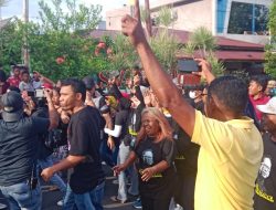 Massa Simpatisan Pasangan Syahril Abdurradjak-Makmur Yakin Akan Menang Telak di Pilwako Ternate