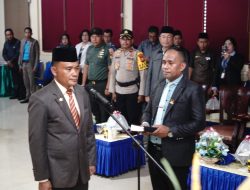 Julius Marau Resmi Jabat Pj Sekda Halbar