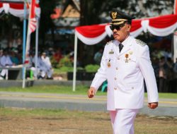 Bupati James Jadi Irup HUT Ke-79 RI