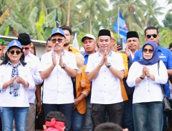 Ini Perjalanan Paslon JUJUR Bersama Ribuan Pendukung Saat Mendaftar Ke KPU