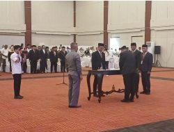 Abubakar Abdullah Dilantik Jadi Sekprov, Ini Pesan Pj Gubernur Maluku Utara