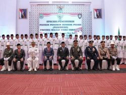 Gubernur Kukuhkan Paskibraka Maluku Utara 2024 Siap Menjalankan Tugas