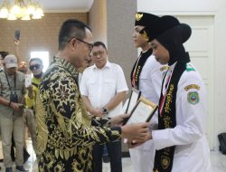 Pemprov Malut Terima Anggota Paskibraka Nasional Tahun 2024