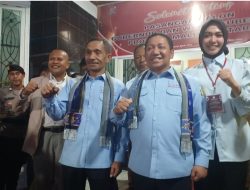 Aliong Mus-Syahril Taher Jadi Pasang Pertama Mendaftar ke KPU Tarung Gubernur  Maluku Utara