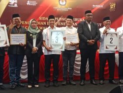 Resmi! 4 Pasangan Calon Wali Kota Kantongi Nomor Urut Yang Digelar KPU Ternate