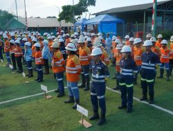 Pelaksanaan Apel dan Inspeksi Keselamatan Kerja Pertambangan Tambang Emas Gosowong