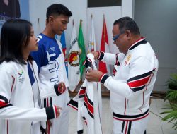 Lepas Kontingen PON XXI, Gubernur Harap Tim Malut Harus Bawa Pulang Medali Emas
