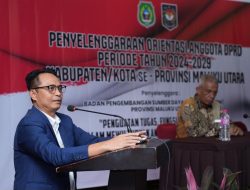 Sebanyak 50 Anggota DPRD Terpilih Kota Ternate dan Halteng Ikut Orientasi