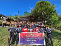 Kansar Ternate Laksananakan Latihan Gunung Hutan dan Pelatihan Tingkat Lanjutkan MFR