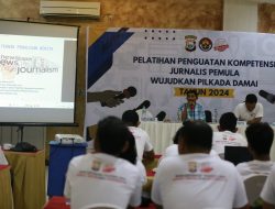 Kolaborasi Dengan Polda Malut, KJTV Gelar Pelatihan Jurnalistik Wujudkan Pilkada Damai Tahun 2024