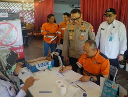 NHM dan BNNP Malut Komitmen Menciptakan Lingkungan Kerja Yang Sehat dan Bebas Narkotika