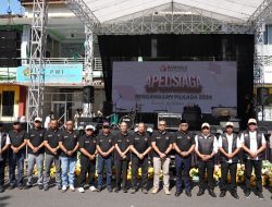 Hadiri Apel Siaga Pemilu, Gubernur Minta Bawaslu Jelih Lihat Kasus Di Lapangan