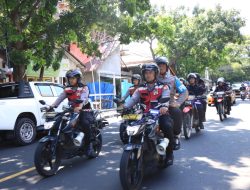 Polda Maluku Utara Lakukan Patroli di Hari Pemungutan suara