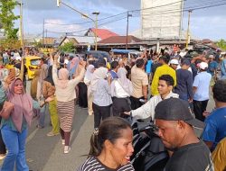 Ribuan Massa Konvoi di Kota Weda Sambut Kemenangan IMS-ADIL