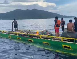 Speeadboat Tabrak Kapal Kayu dan Tenggelam Penumpang Selamat