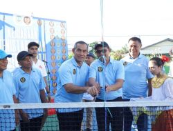 Sekda Malut Buka Kejuaraan Tenis Lapangan Gubernur Cup II Tahun 2025