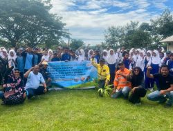NHM Dorong Pendidikan PHBS dan Kesiapsiagaan Bencana di Kao Teluk