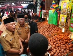 Memastikan Harga Beras Stabil Jelang Ramadhan, Wagub Malut Sidak ke Bulog