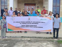 Bukti Kepedulian, PT FMI Bangun Gereja Megah untuk Masyarakat RT 08 Subaim