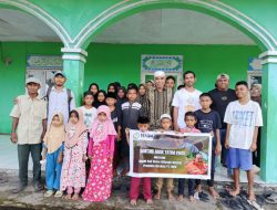 Sambut Ramadhan, Haji Robert Santuni Anak Yatim di Halmahera Barat